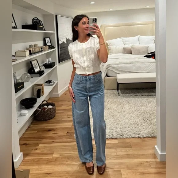 ARITZIA WILFRED Fey Cardigan in Color Oak sz M - Picture 3 of 10